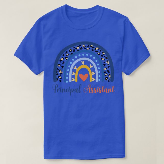 Camiseta Asistente Principal de la Escuela de Empleo Gracio (Diseño del anverso)