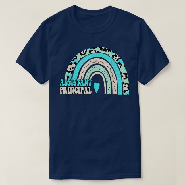 Camiseta Asistente Principal de la Escuela de Empleo Gracio (Diseño del anverso)
