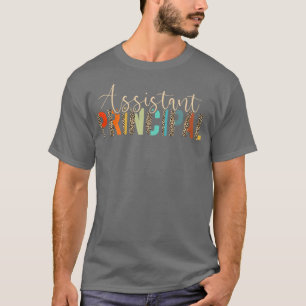 Camiseta Asistente Principal Funny Job Title School Trabaja