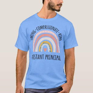 Camiseta Asistente Principal Pastel Arcoiris
