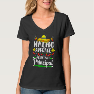 Camiseta Asistente Promedio De Nacho Principal Cinco De May