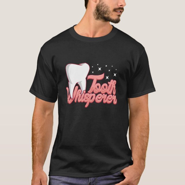 Camiseta Asistente susurrador de dientes técnico de laborat (Anverso)