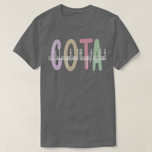 Camiseta Asistente Terapéutico Ocupacional de Apreciación d (Diseño del anverso)