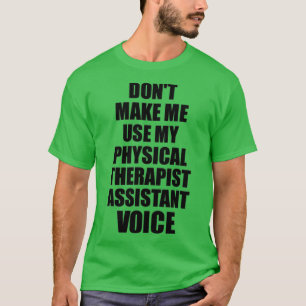 Camiseta Asistente Terapista Físico Coworker Regalo Idea Fu