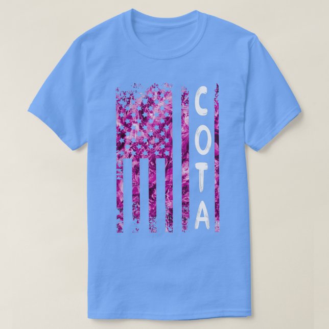 Camiseta Asistente terapístico ocupacional certificado COTA (Diseño del anverso)