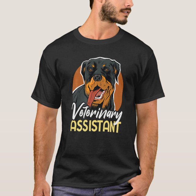Camiseta Asistente veterinario (Anverso)
