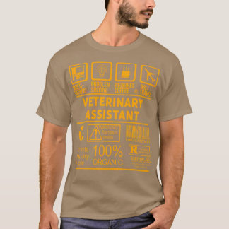 CAMISETA ASISTENTE VETERINARIO NIZA DISEÑO 2017 2