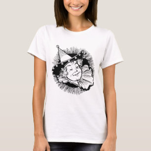 Camiseta Asistente Vintage de Oz, Retrato de Munchkin Mujer