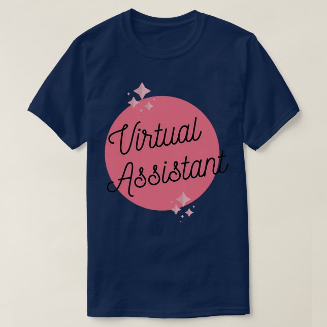 Camiseta Asistente virtual 3 (Diseño del anverso)