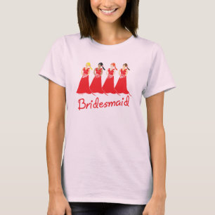 Camiseta Asistentes de damas de honor Tee Shirt