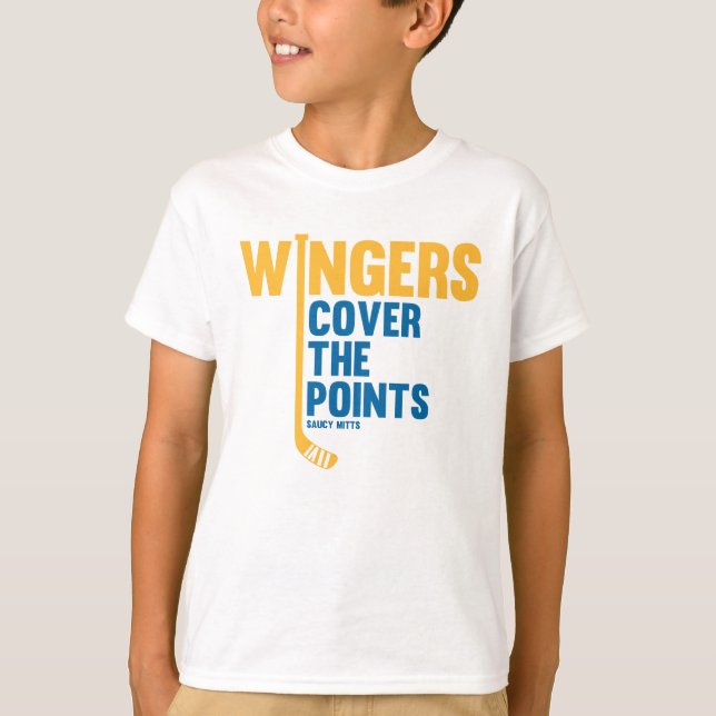 Camiseta Asistentes de Hockey Juvenil Cubren Los Puntos (Anverso)