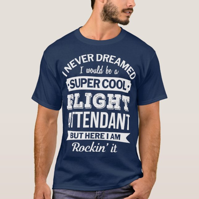 Camiseta Asistentes de vuelo Tshirt Regalos Graciosos (Anverso)
