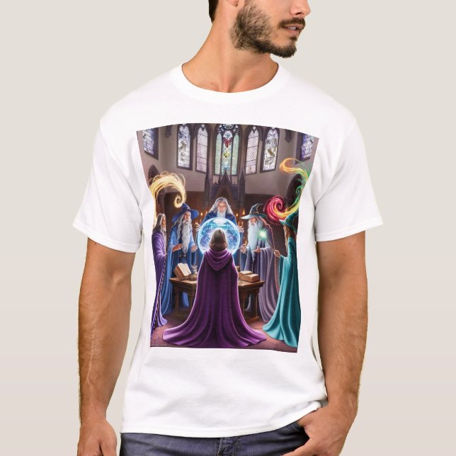 Camiseta Asistentes del castillo encantado (Anverso)
