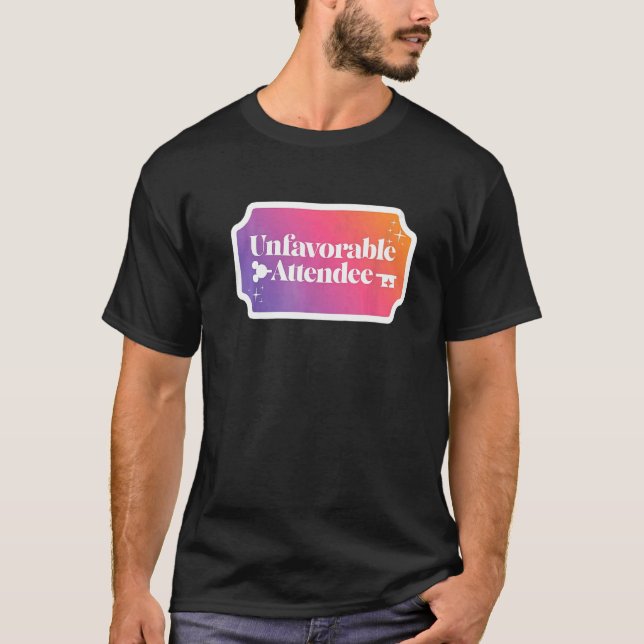Camiseta Asistentes desfavorables (Anverso)