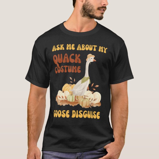 Camiseta Ask Me About My Duck Disguise  Rubber Duck (Anverso)