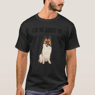 Camiseta Ask Me About My Icelandic Sheepdog Dog