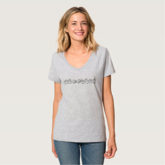 Camiseta ASL American Rótulo Language Jennifer
