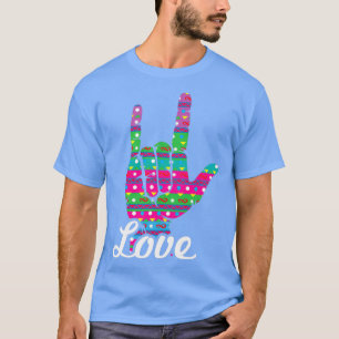 Camiseta ASL Class Sign Language Inspiring Valentines Day d