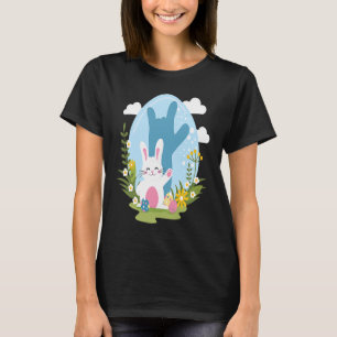 Camiseta ASL Easter Bunny Reflation I Love You Hand Rótulo
