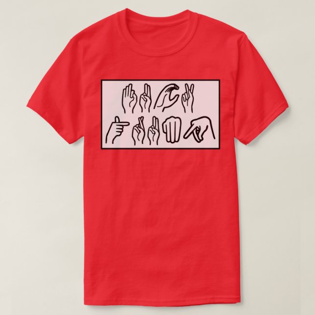 Camiseta ASL Fck Trump (Diseño del anverso)