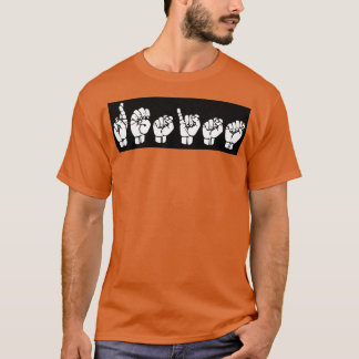 Camiseta ASL RESIST American Sign Language Design