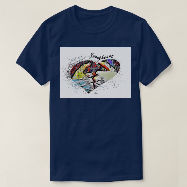 Camiseta ASL Sweetheart (Diseño del anverso)