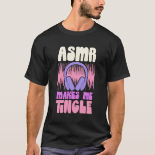 Camiseta Asmr Me Hace Estética Del Sintoneo Retro Tingle As
