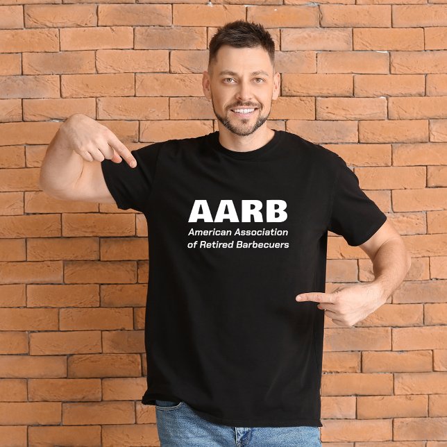 Camiseta Asociación Americana de Barbacoas Jubilados AARB (Subido por el creador)