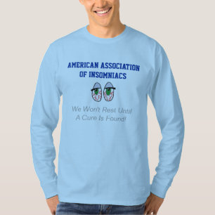 Camiseta Asociación americana de Insomniacs