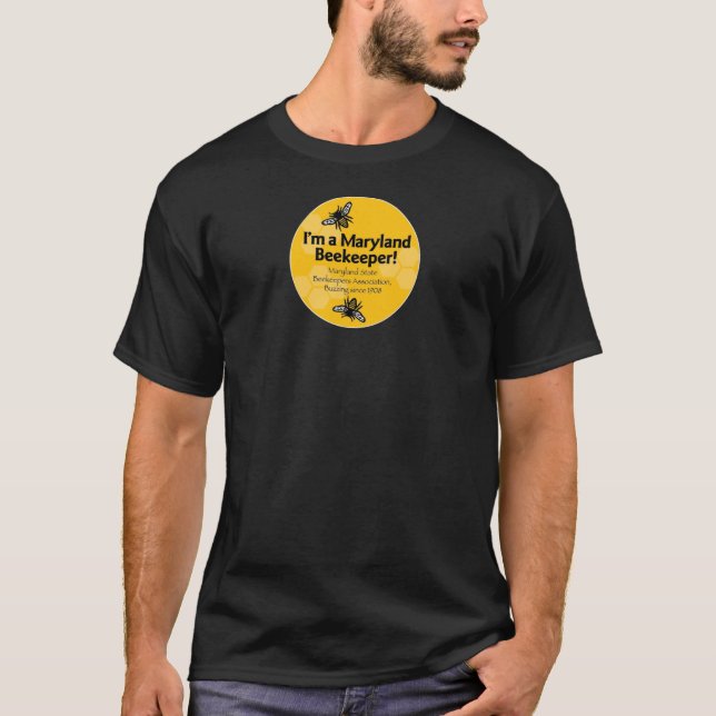 Camiseta Asociación de apicultores del estado de Maryland C (Anverso)