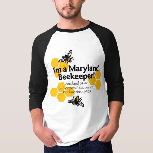 Camiseta Asociación de apicultores del estado de Maryland C (Anverso)