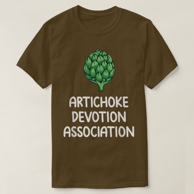 Camiseta Asociación de Devoción de Artichoke Ama a las Verd (Diseño del anverso)