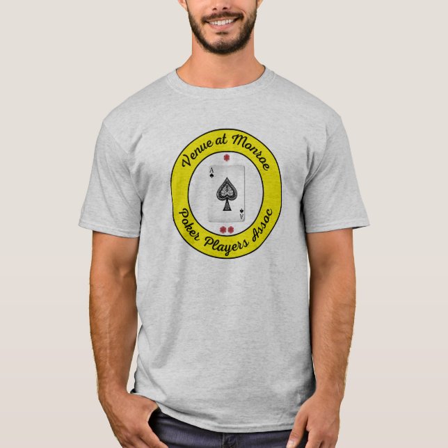 Camiseta Asociación de Póquer de Venecia (Anverso)
