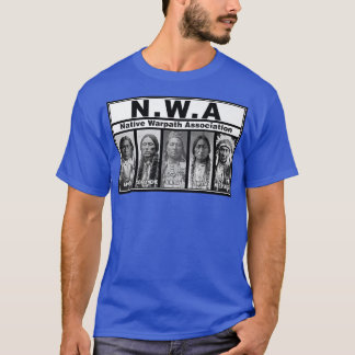Camiseta Asociación nativa de ruta de acceso a la guerra -