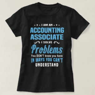 Camiseta Asociado de contabilidad