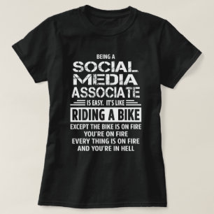 Camiseta Asociado de Medios Sociales