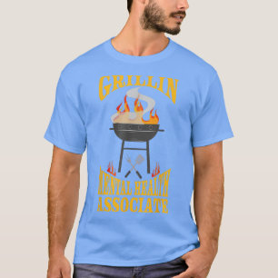 Camiseta Asociado de Salud Mental Bbq Grill Smoker & Barbes