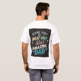 Camiseta asombrosa de papá: Celebren a los grandes