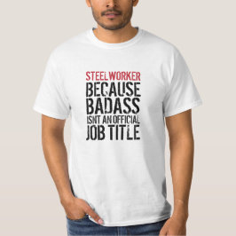 Camiseta asombrosa del cargo de Badass del