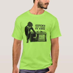 CAMISETA ASOMBROSA DEL RELOJ EN CASA