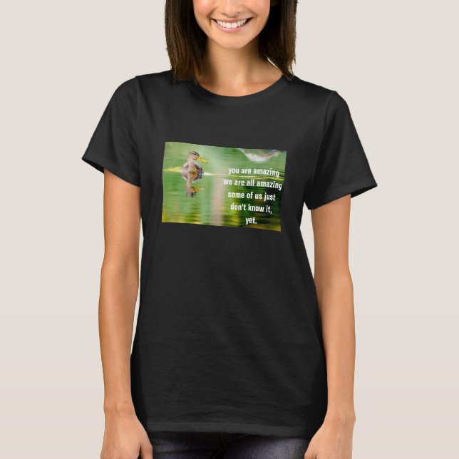 Camiseta asombrosa (oscura) (Anverso)