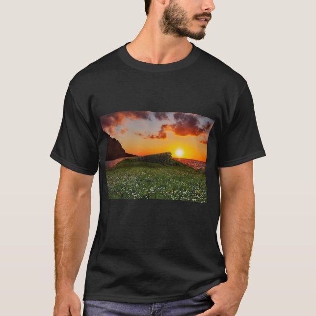 Camiseta Asombroso atardecer (Anverso)