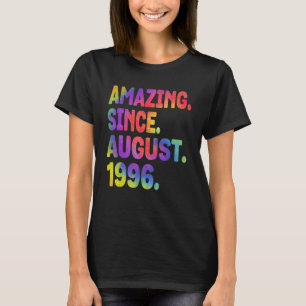 Camiseta Asombroso desde agosto de 1996 27 años de edad 27