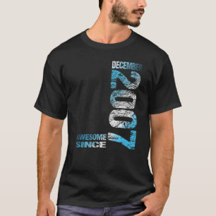Camiseta Asombroso desde diciembre de 2007 16º cumpleaños N