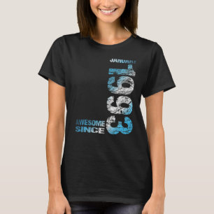 Camiseta Asombroso desde enero de 1993 30º cumpleaños nacid