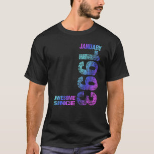 Camiseta Asombroso desde enero de 1993 30º cumpleaños nacid