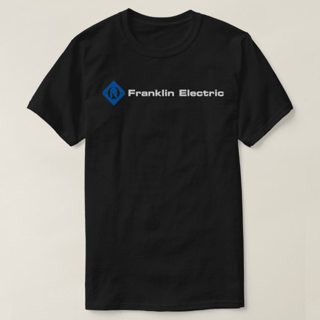 Camiseta asombroso diseño de Franklin Electric (Diseño del anverso)
