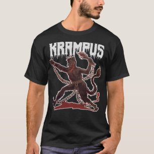 Camiseta Asombroso Gruss Vom Krampus Demon Navidades Devil
