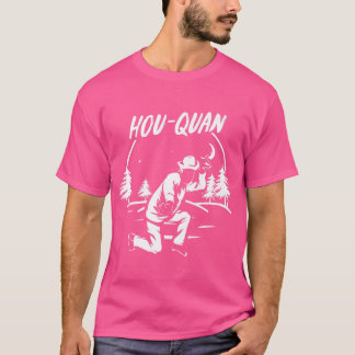 Camiseta Asombroso Hou Quan Monkey Kung-Fu guerra marcial c