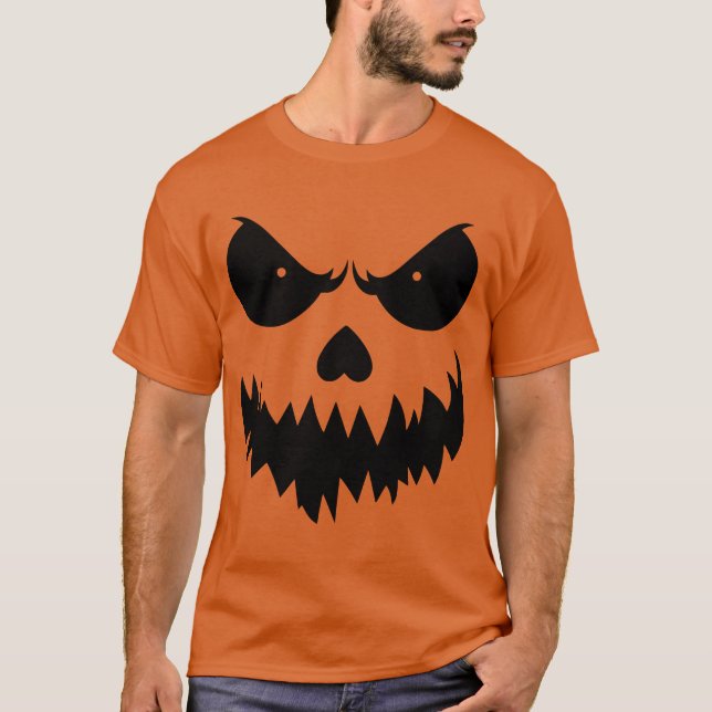 Camiseta Asombroso Jack-O-Lantern Halloween (Anverso)